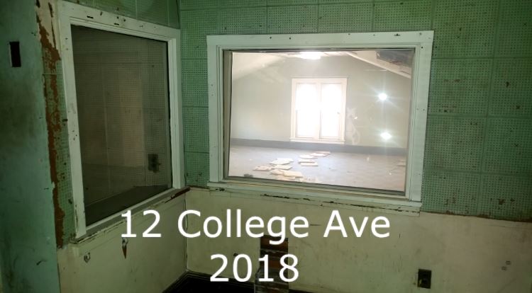 Video - 12 College Ave Today and Yesterday
