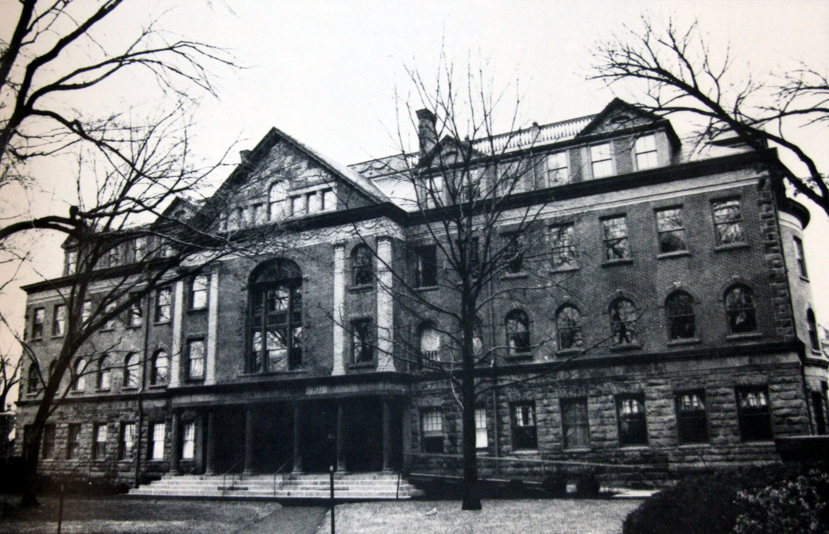 1991 Renovations on Winants Hall - The inside was gutted and rebuilt.