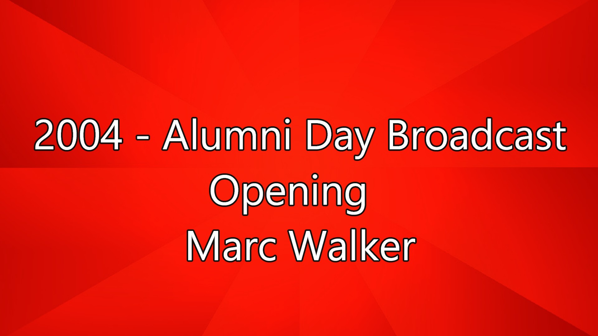 AlumniDay2004in<br>tro