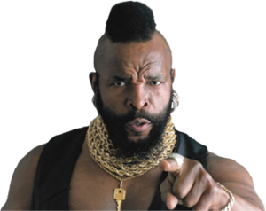 2005 - Station Promo - Mr T - Pitty the Fool for Eric Strain.