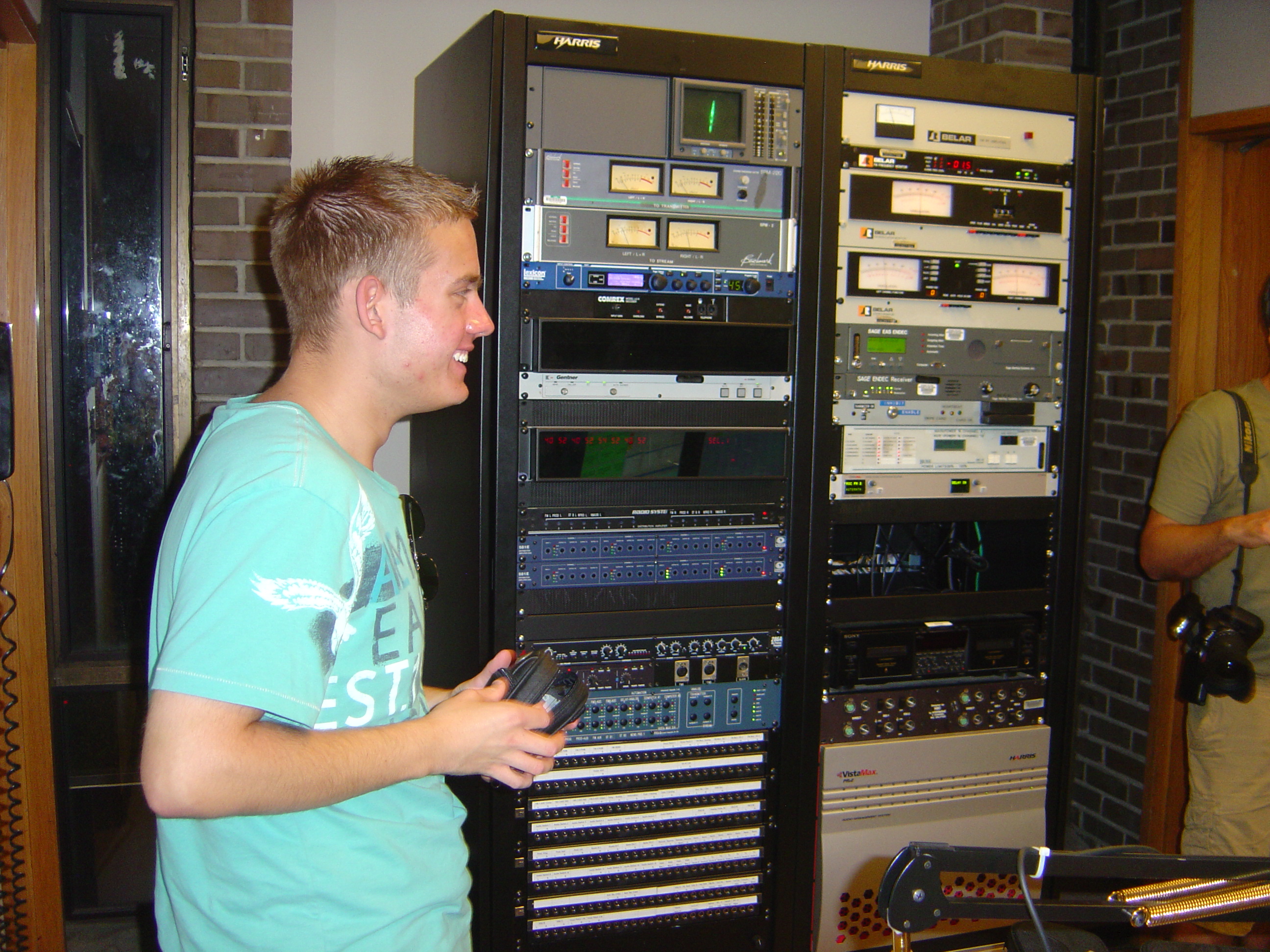 The First Broadcast from the Rebuilt FM Control 2009