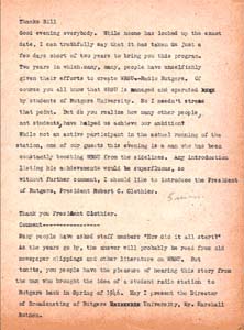 Charles Brookwell Original Script from April 26, 1948 - Page 1