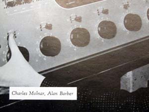 1955 - Scarlet Letter - A Close up of the Console.