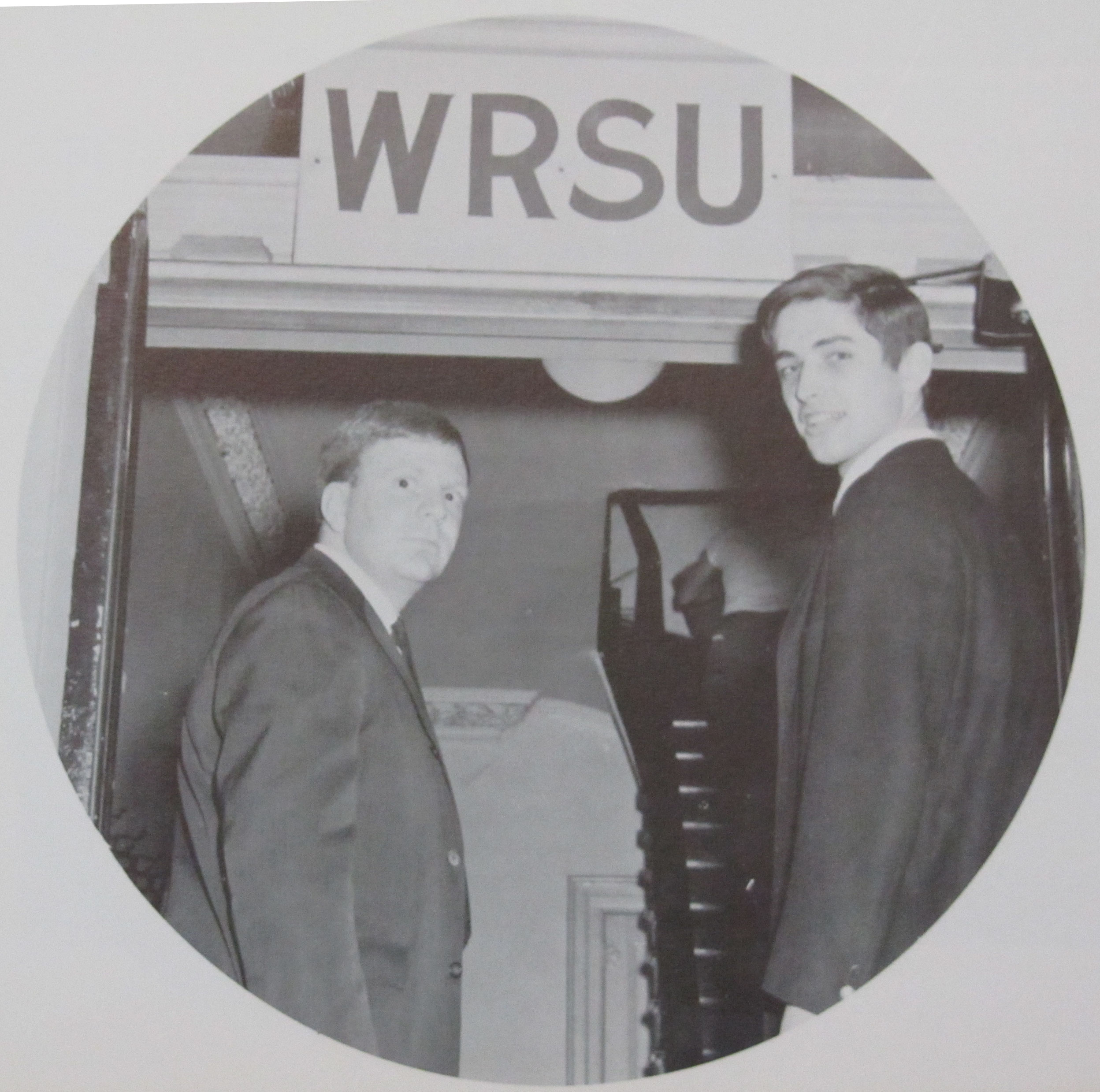 1964-This is one of the few photos of the Entrance to 12 College Avenue. The stairs to the attic of 12 College Avenue. The slanted roof, and heat in the summer.