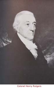 Colonel Henry Rutgers