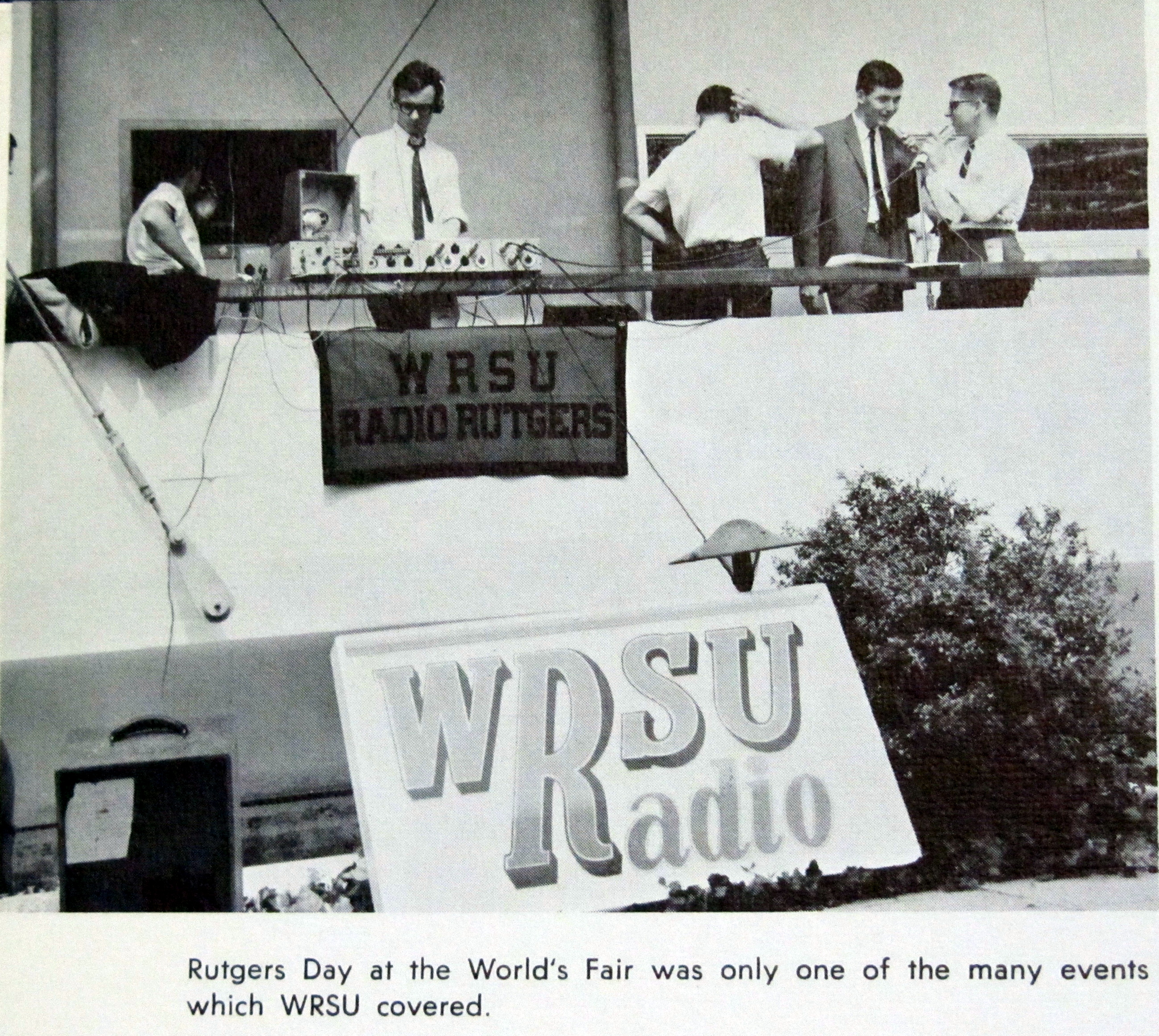 WRSU-AM live at the New York's Worlds Fair.