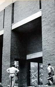 1969 The Student Center coming along.