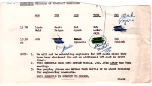 1976 - 10 Big news Casts as week. 10:30 was 30 minutes long.