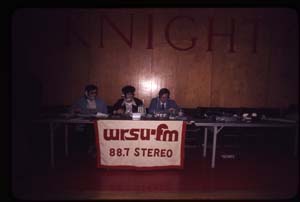 1977 WRSU Broadcasting from the College Avenue Gym - The Barn