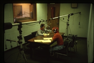 1978 WRSU Orientation Slide Show<br/>Studio A <br>Slide #4