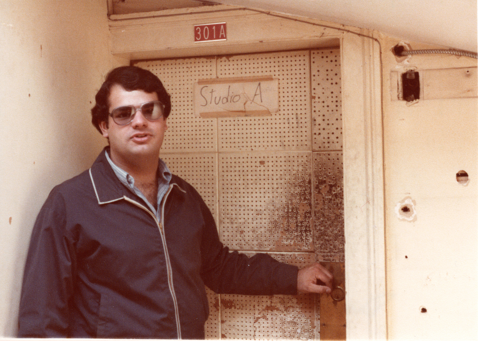 Duke Markos visiting 12 College Avenue in 1978