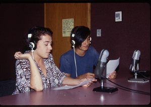 1987 WRSU Orientation Slide Show<br/>Production Team<br>Slide #44