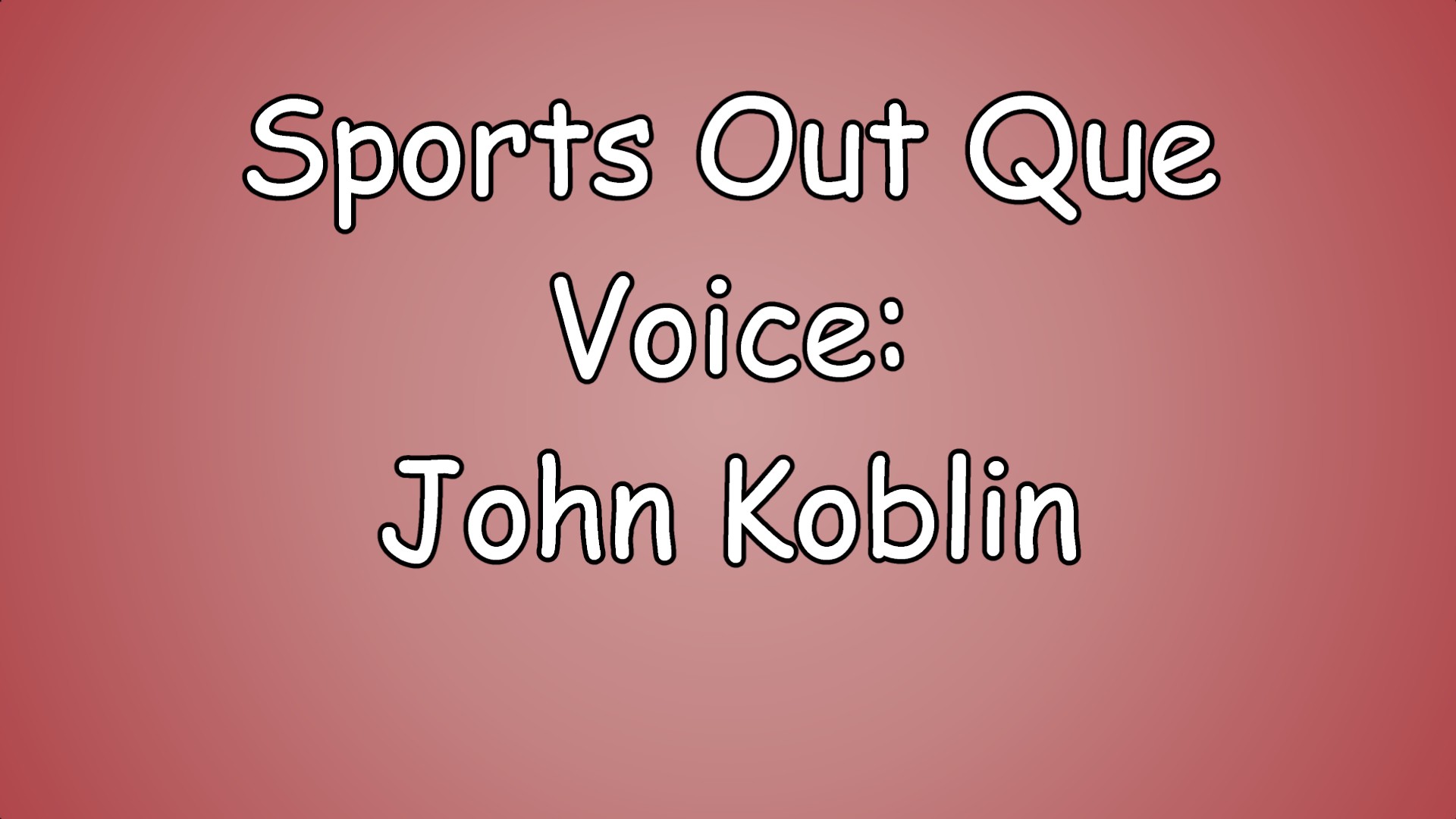 2001 - Sports Out Que