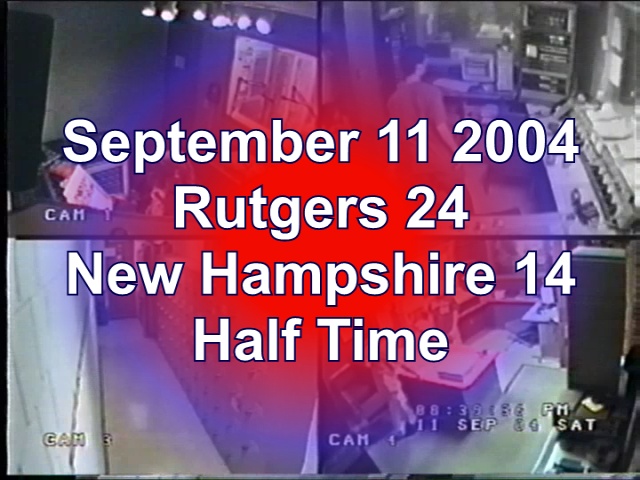 Rutgers</br>New Hampshire</br>November 25 2004