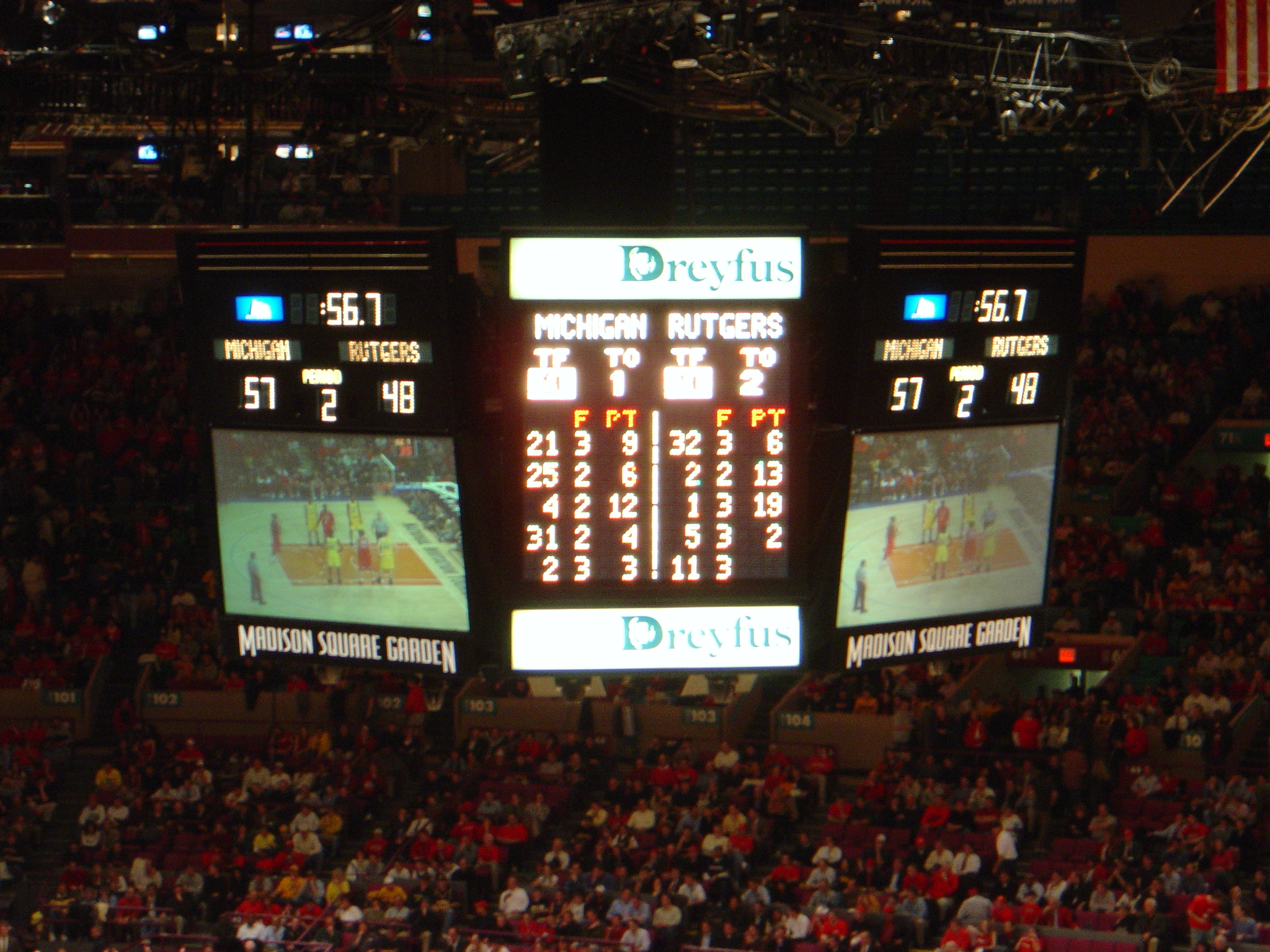 2004 - Rutgers Basketball from Madison Square Garden - Live On WRSU