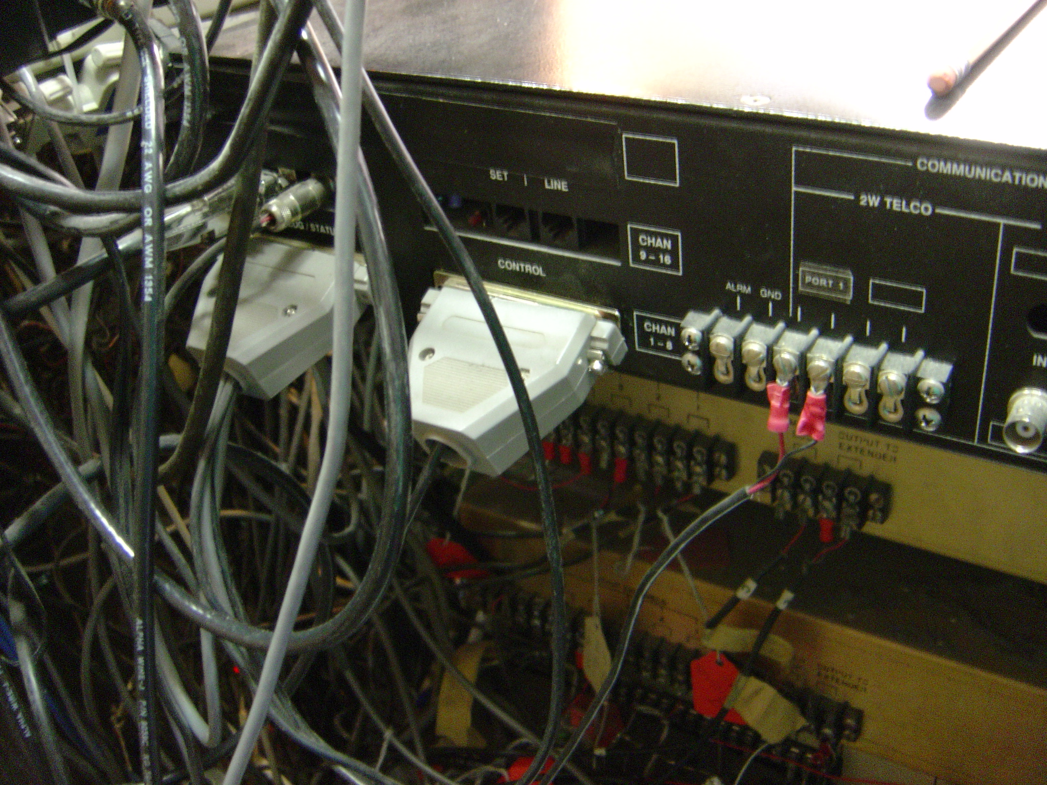 2005 - Behind the FM Rack - The remote Control.