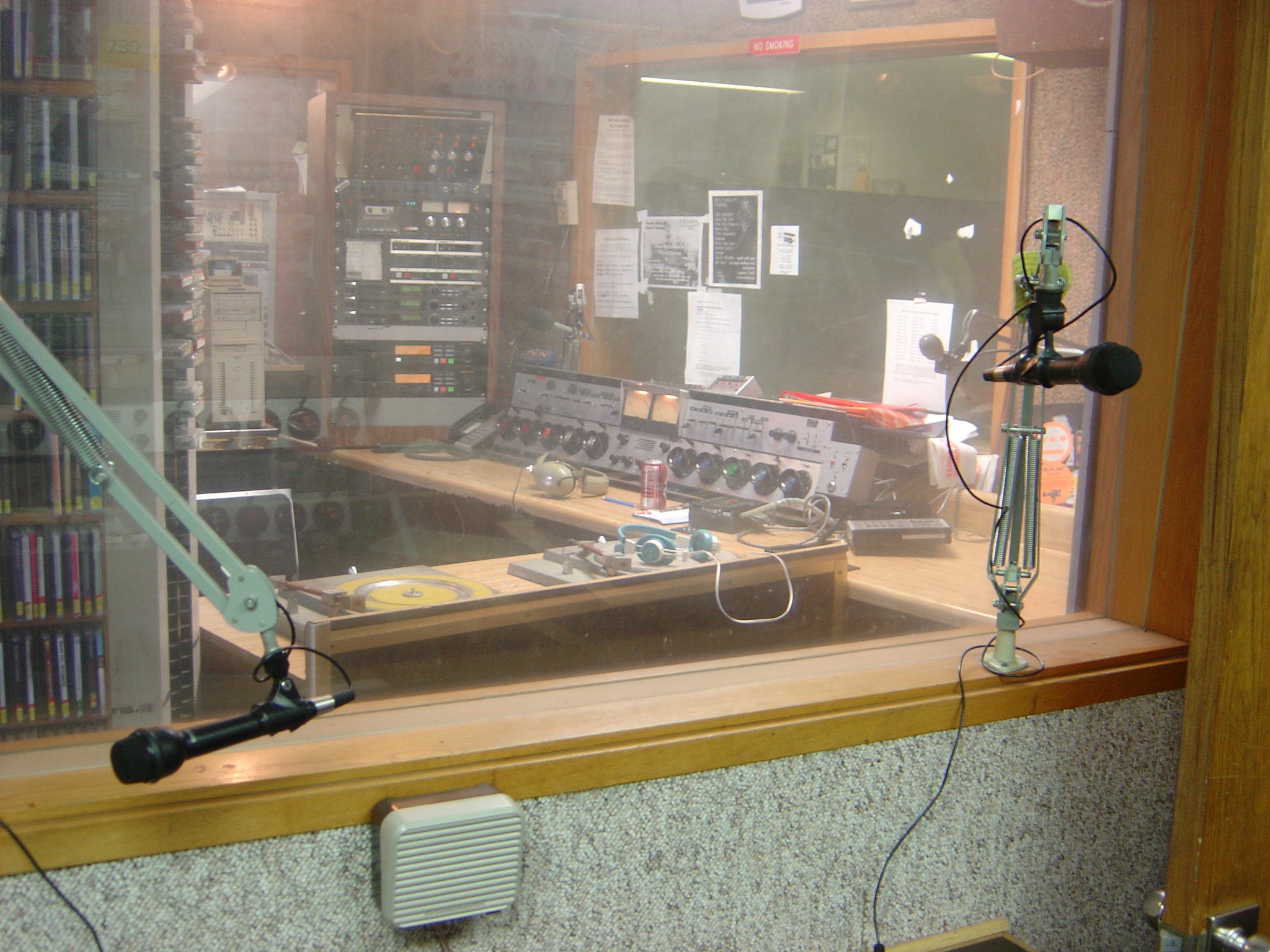 One Last Look at the Old control Room and Gates Executive Console - Our FM console since 1974