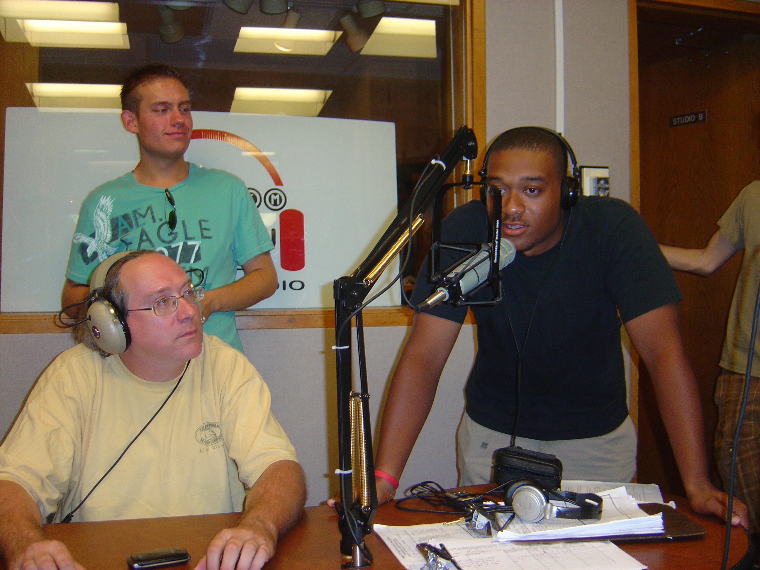 The First Broadcast from the Rebuilt FM Control 2009