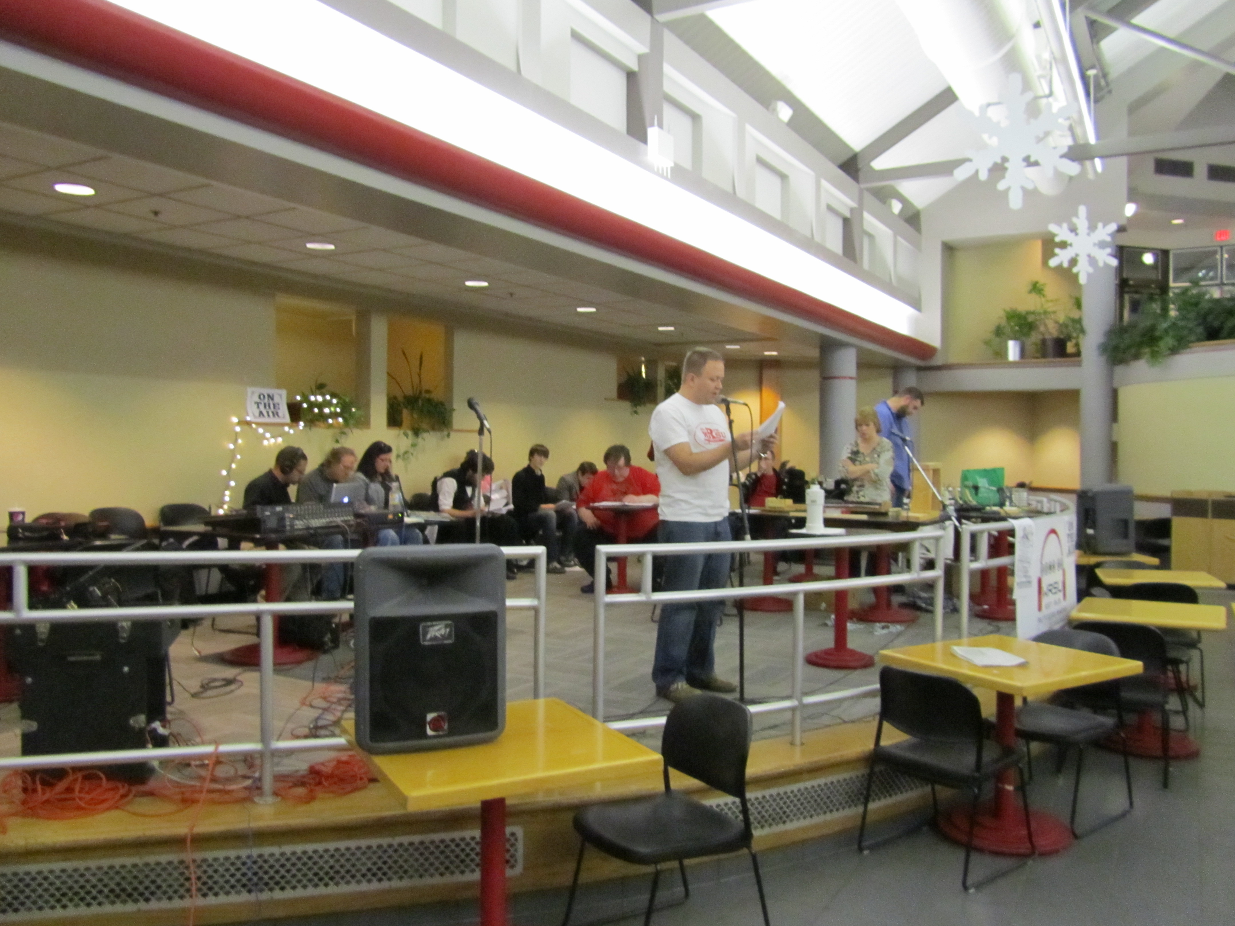 2010 - WRSU Presents A Christmas Carol<br>Live from the Rutgers Student Center Atrium