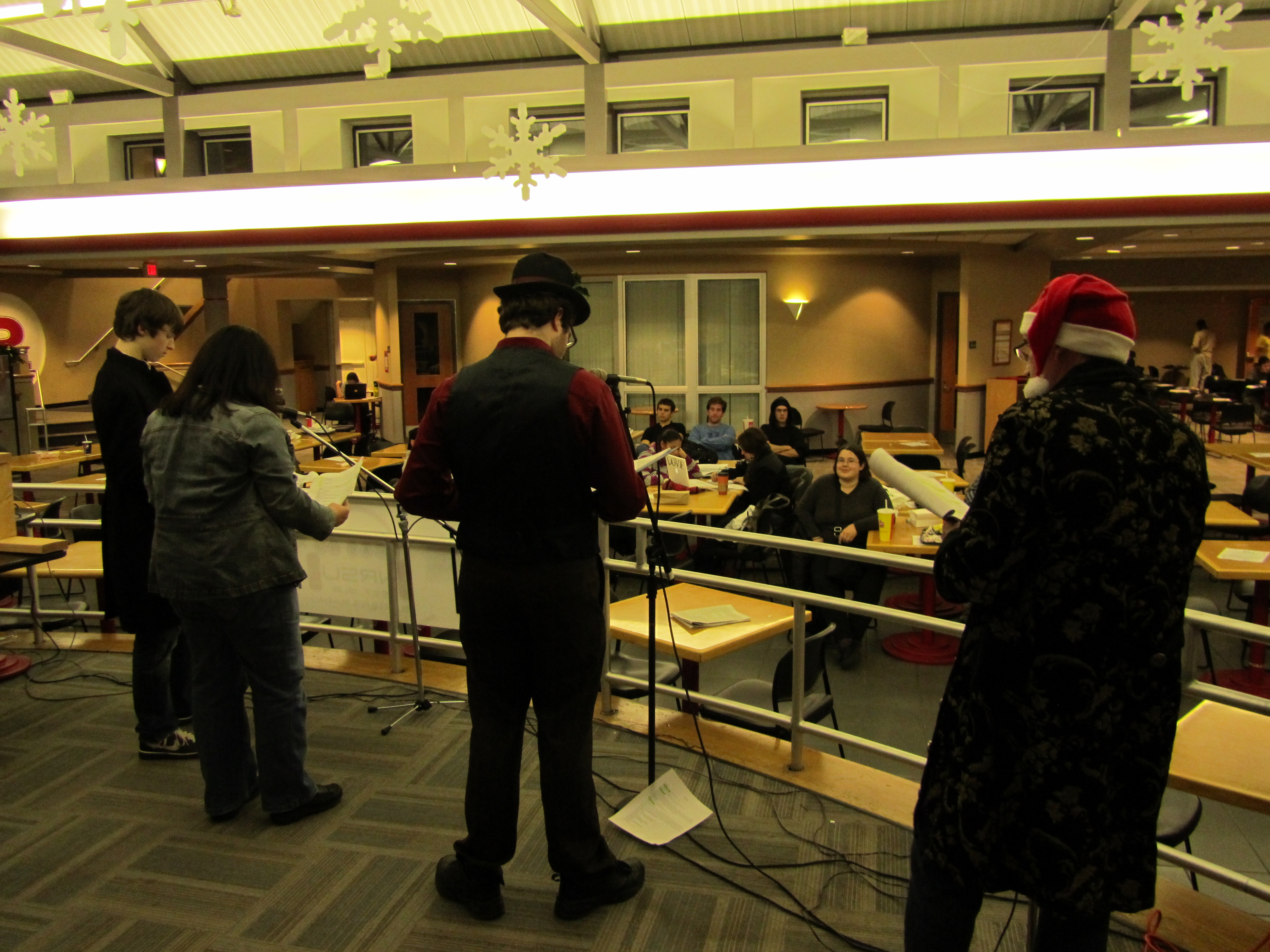 2010 - WRSU Presents A Christmas Carol<br>Live from the Rutgers Student Center Atrium