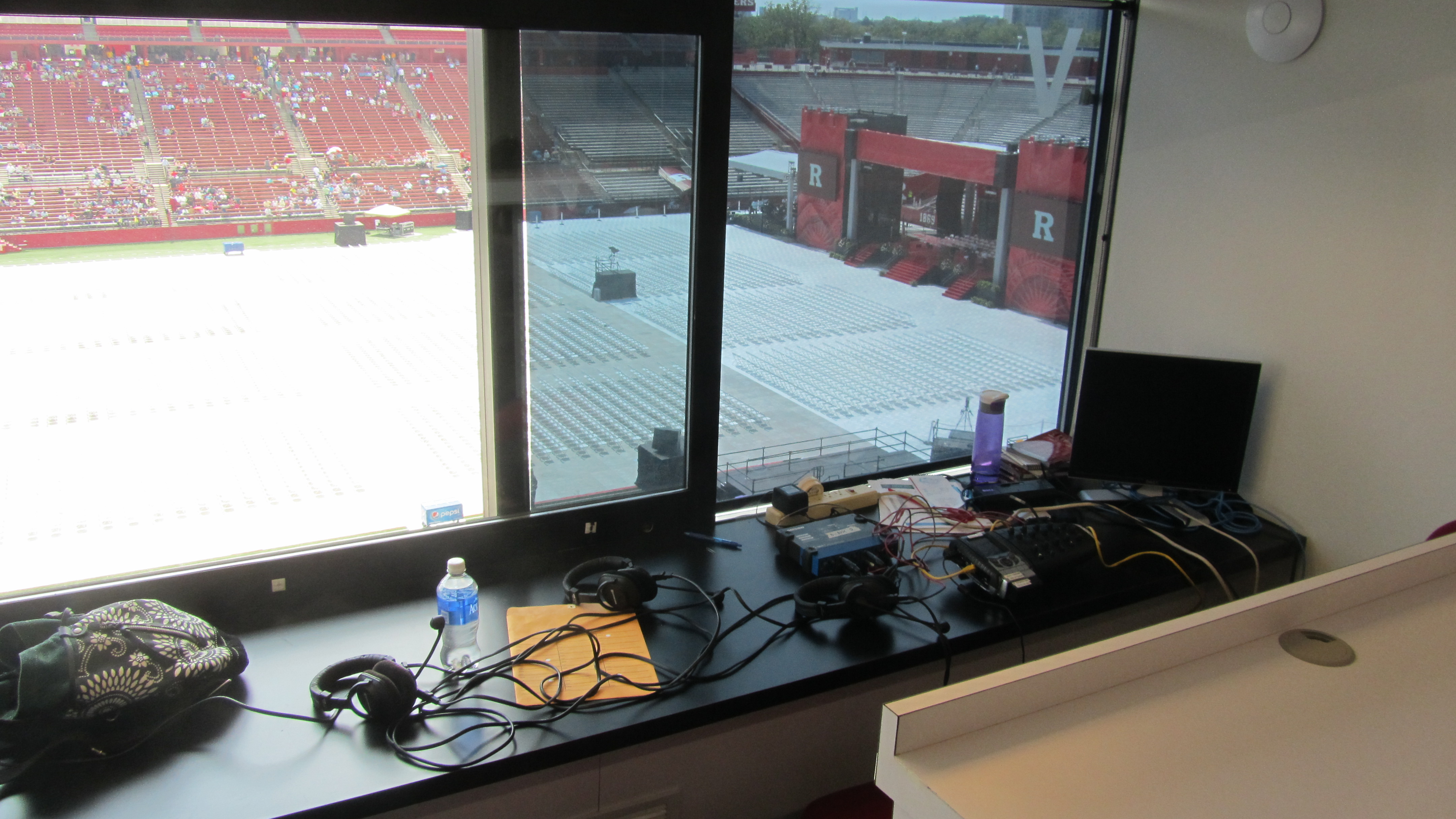 2015 Rutgers Graduation in Rutgers Stadium - Live on WRSU