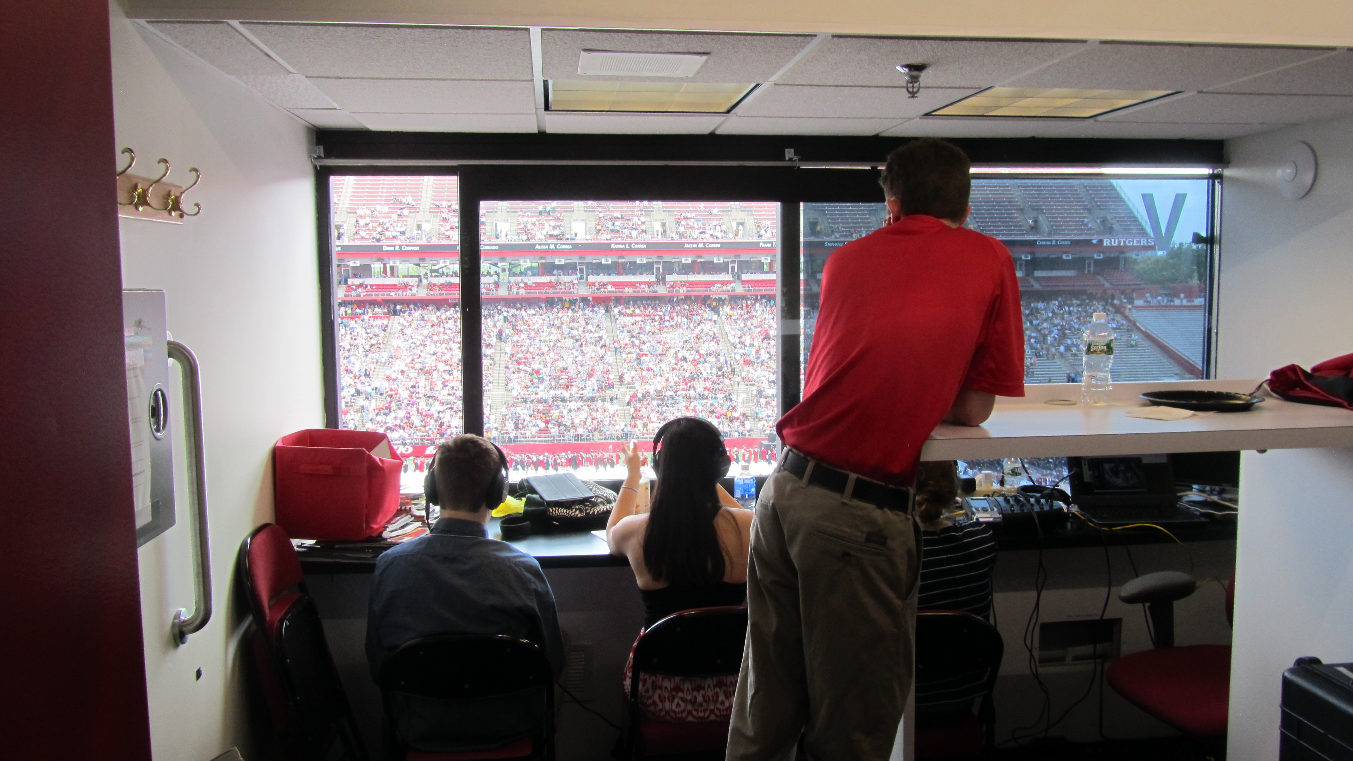 2015 Rutgers Graduation in Rutgers Stadium - Live on WRSU