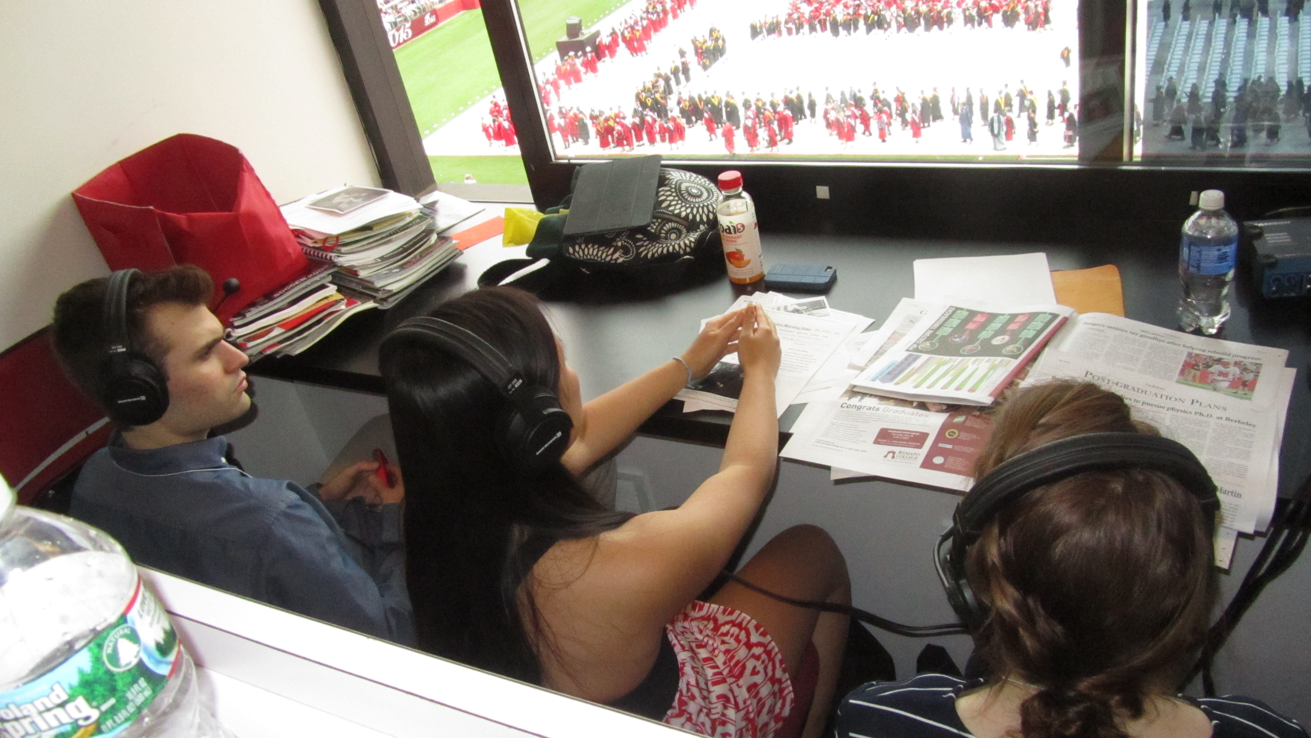 2015 Rutgers Graduation in Rutgers Stadium - Live on WRSU