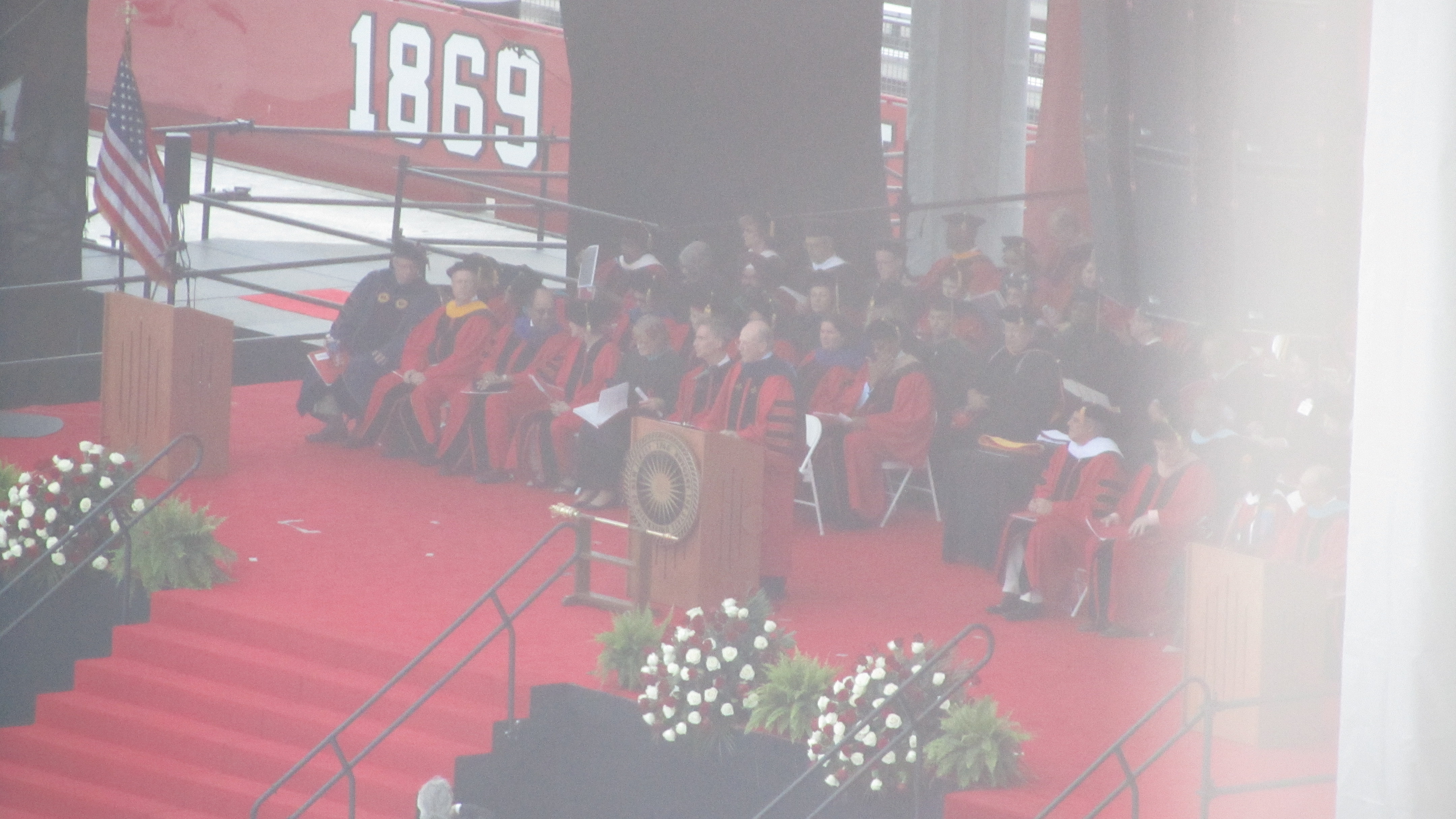 2015 Rutgers Graduation in Rutgers Stadium - Live on WRSU