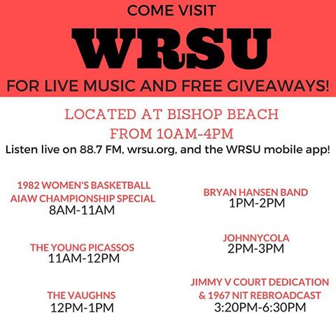 	T-minus 1 day to RutgersDay! From our rutgerswbb  rutgersmbb specials to 4 hours of live bands, WRSU has got you covered tomorrow!		April 28, 2017	   	2	