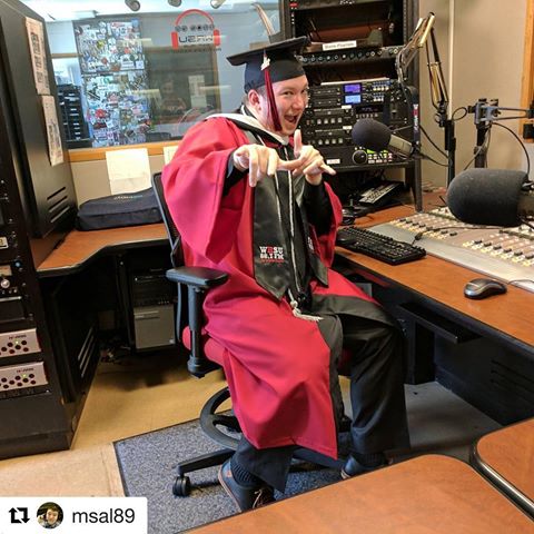	Wow look at Matt, one of our WRSU grads... Congrats we are so proud!!!! classof2017  Repost msal89 with repostapp		May 9, 2017	   	7	