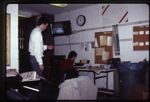 Tim Whiteside on left