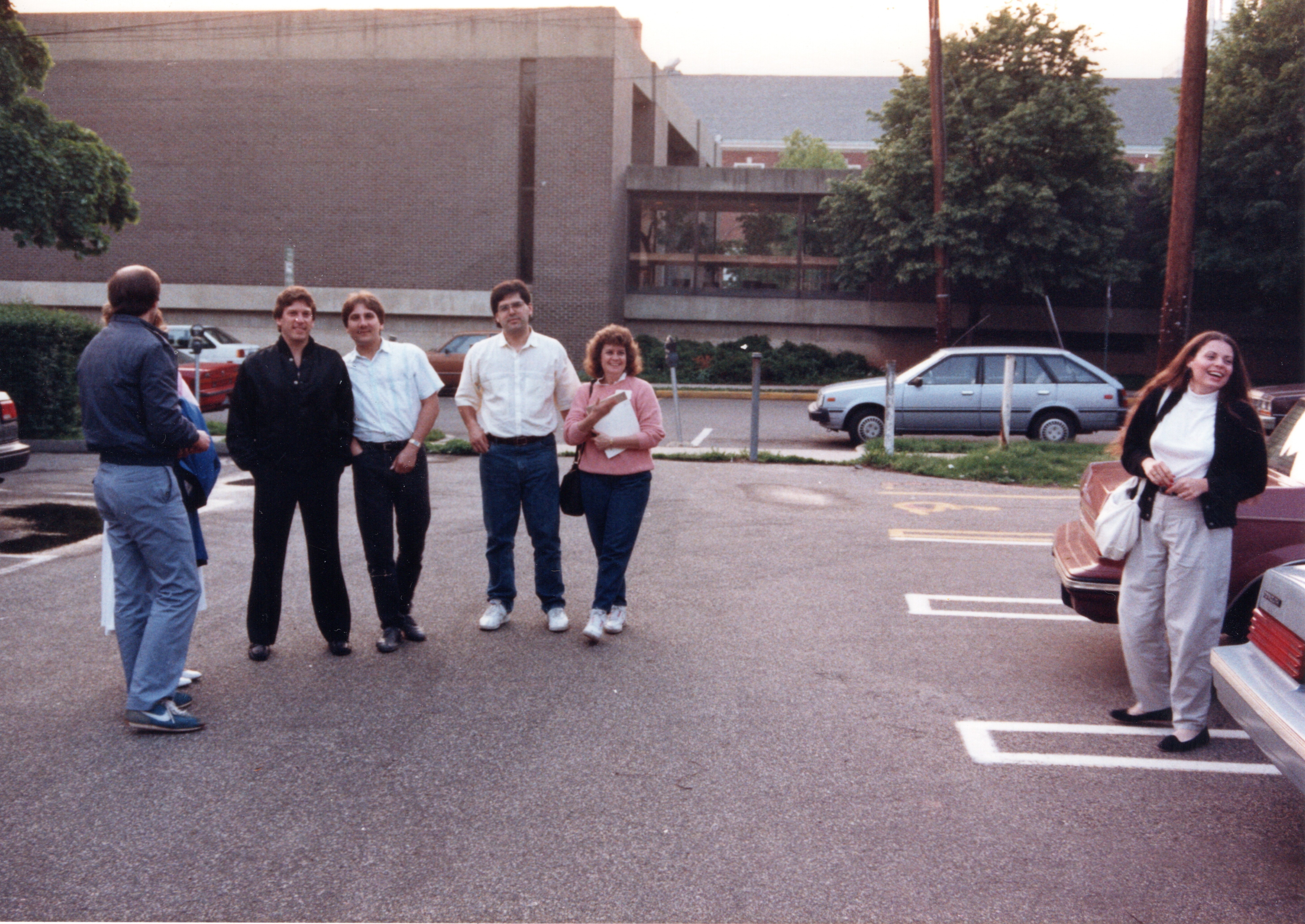1988 - WRSU Alumni Day - Lot 25 behind the Station - Many a night spent there.