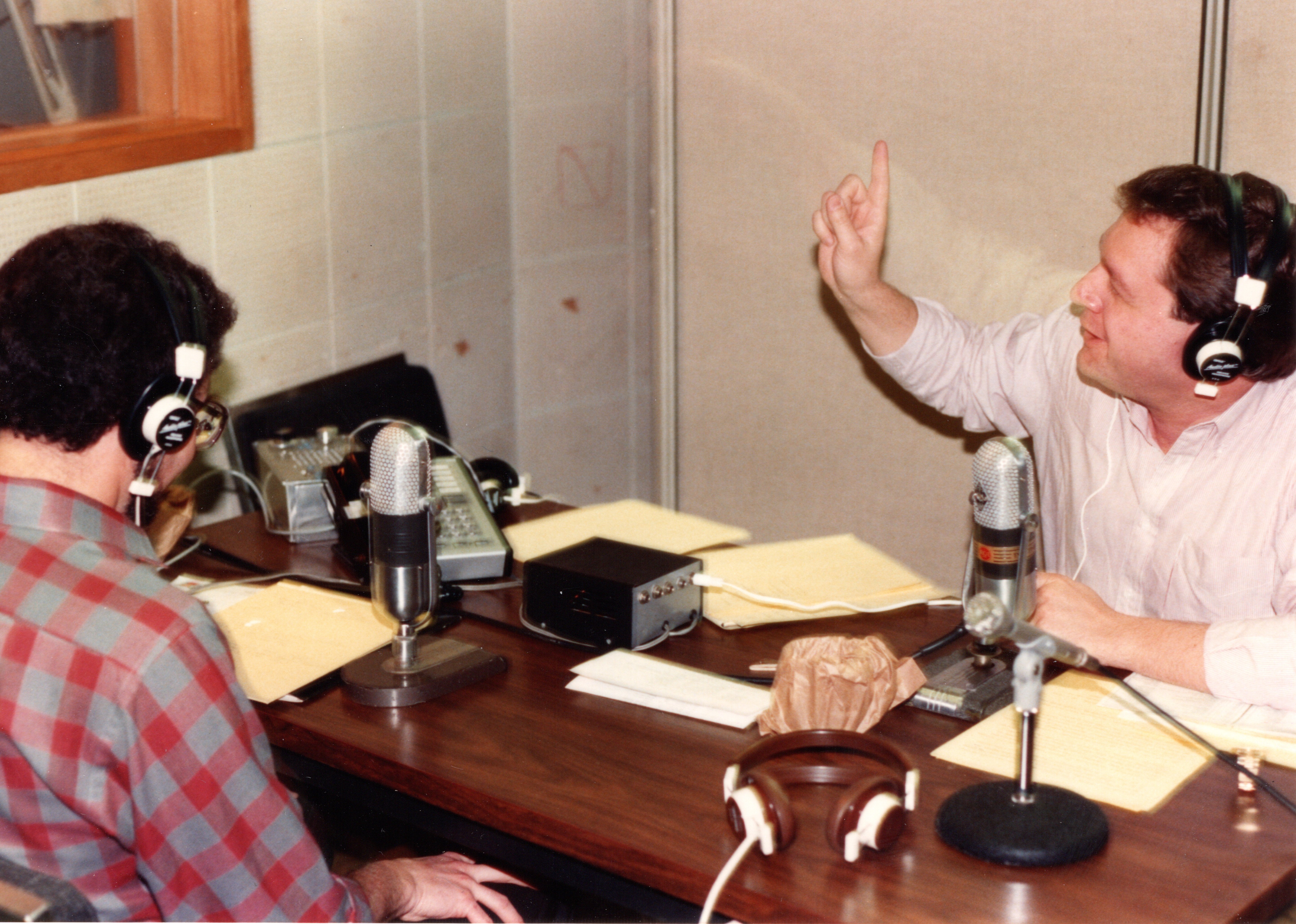 Alumni Day 1988 - Stu Narr and Mike Blishak