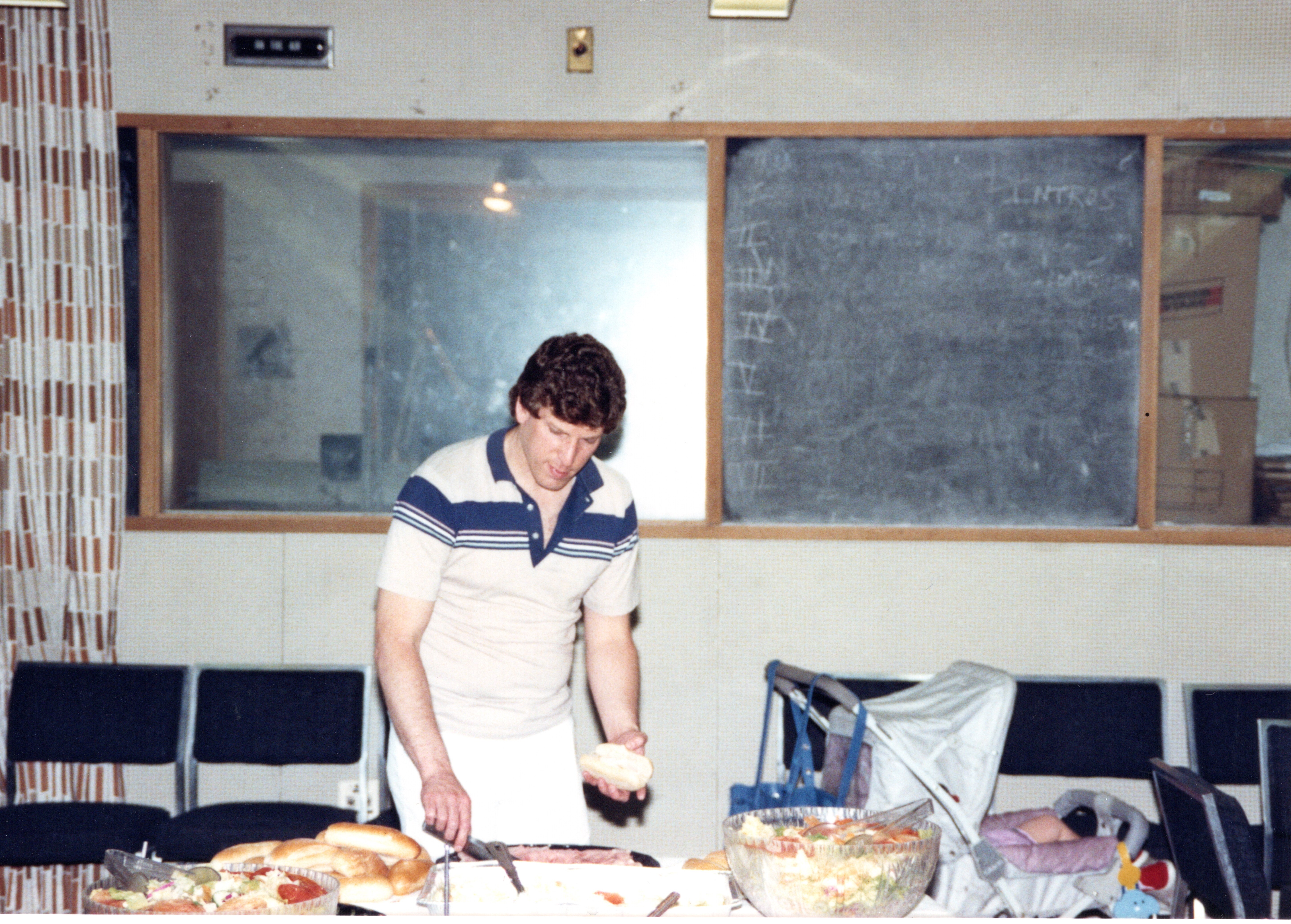 14  Alumni Day  - Steve Greene in the VIP Room