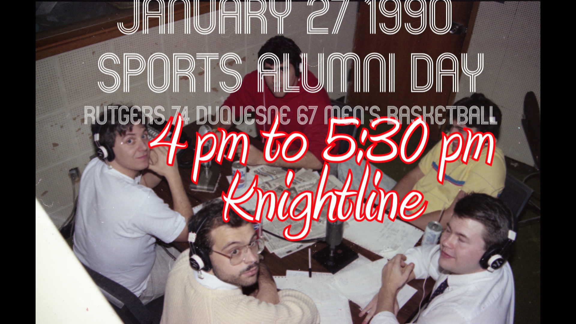 1990 WRSU Alumni Day