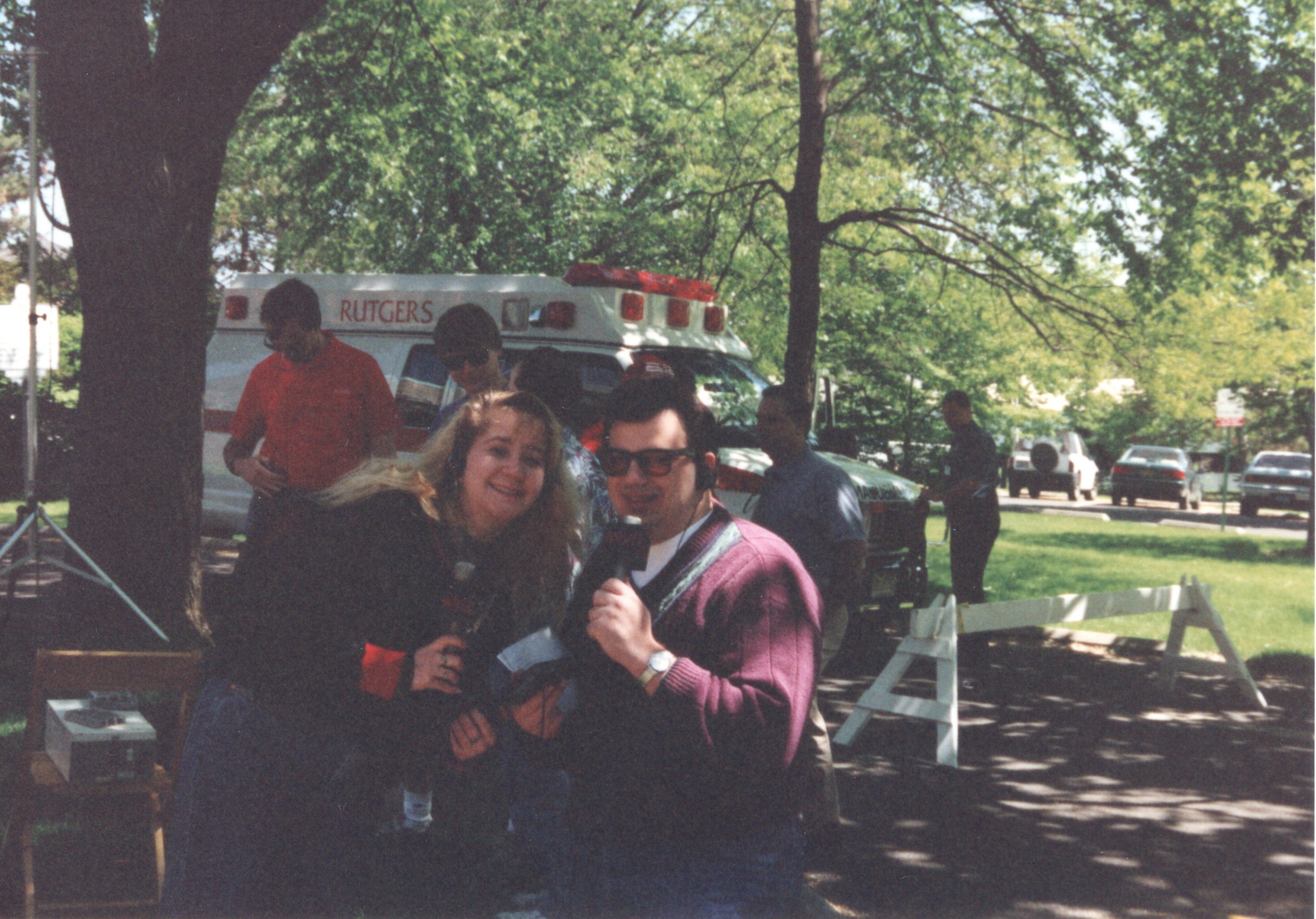 Joyce Romanski and Rich Keller at Old Queens