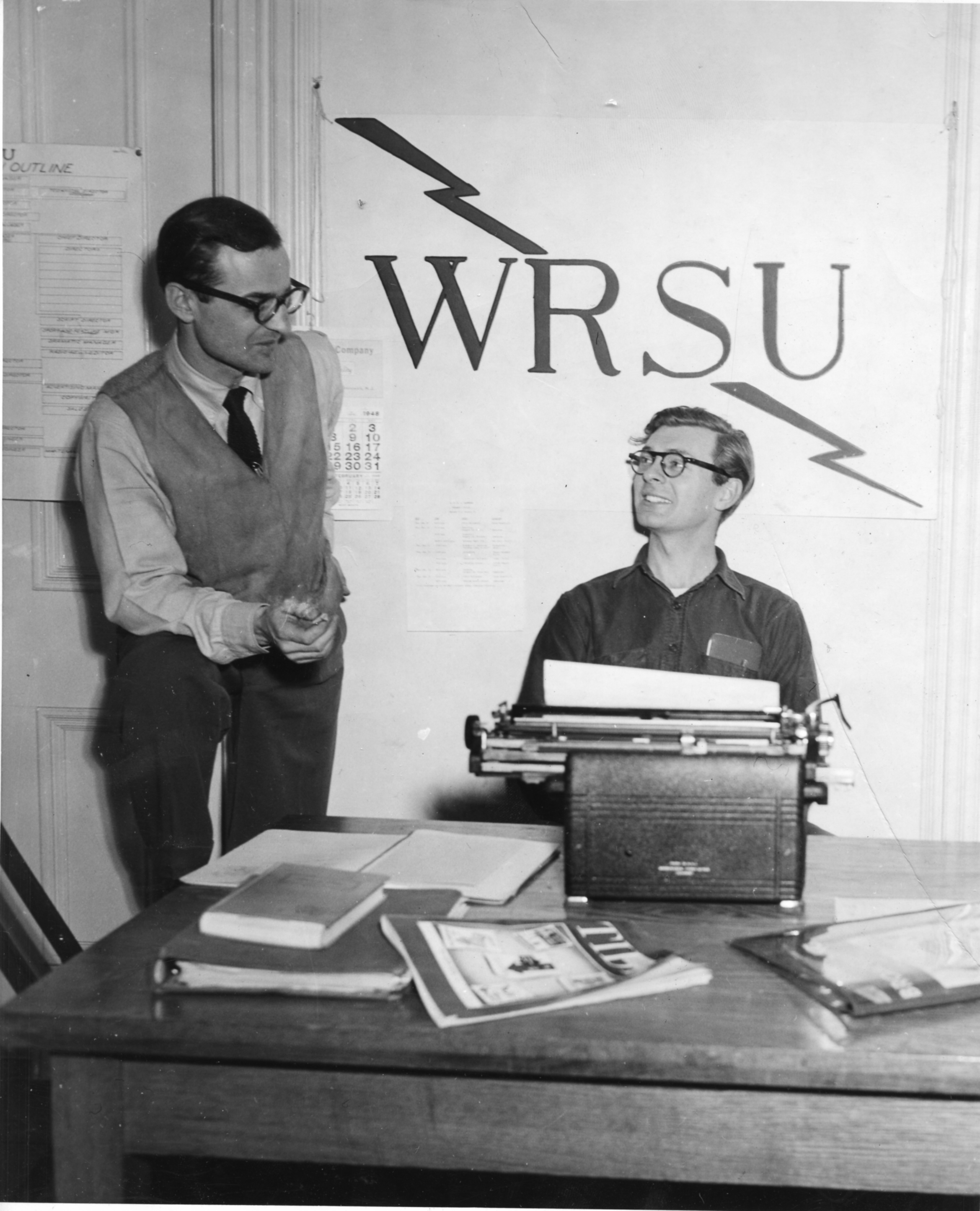 WRSU Logos Through the Years